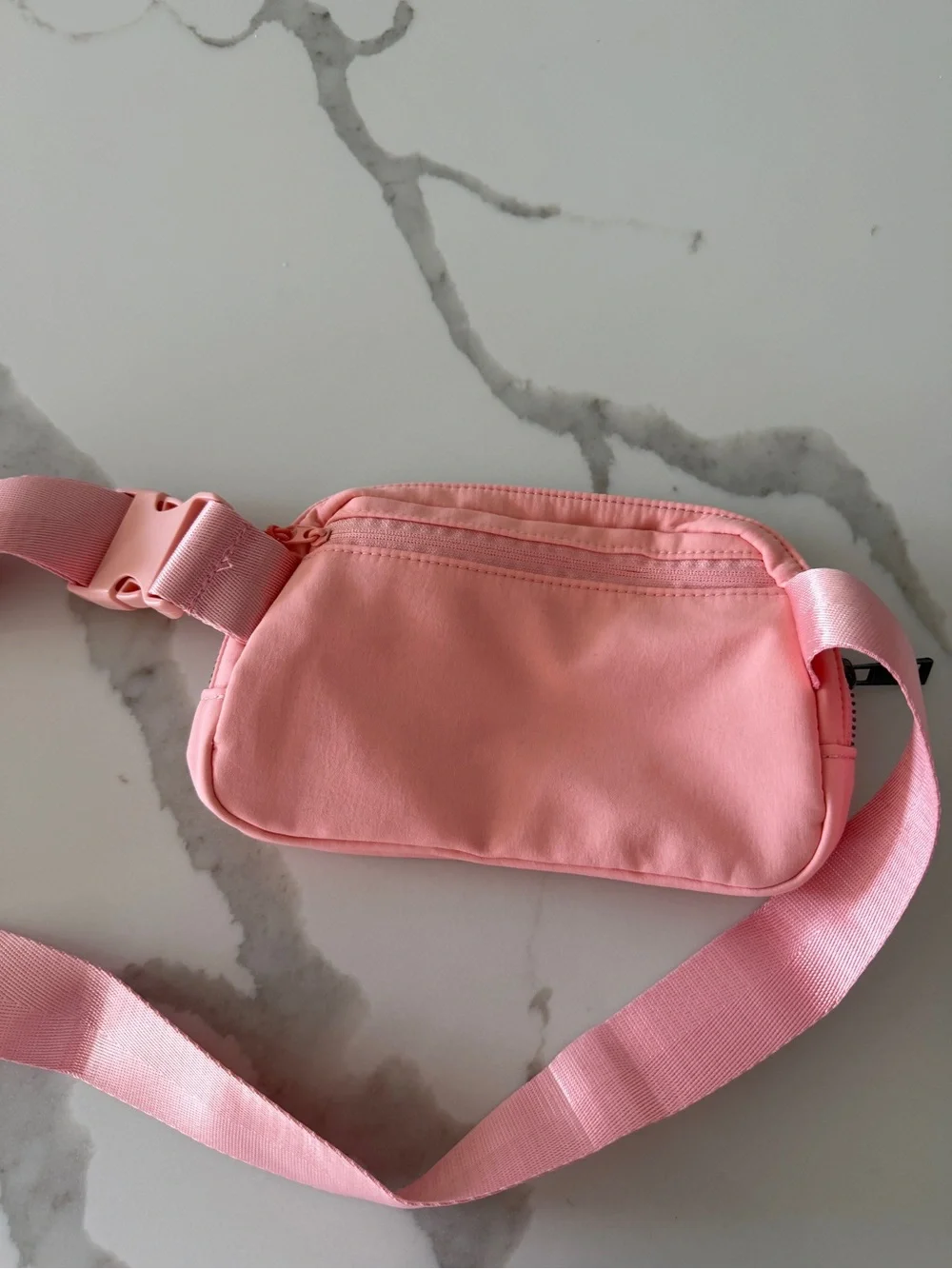 Pink Adjustable Crossbody Belt Bag - Everyday Sling - Picture 2 of 3